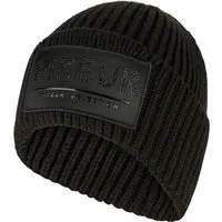 PIKEUR Mütze rechteckiger Patch - Schwarz