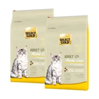 SELECT GOLD Maine Coon Adult Geflügel und Lachs 2x7 kg