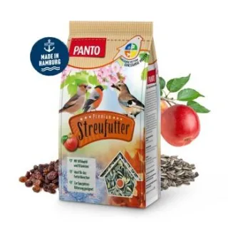 Panto Premium Streufutter mit Wildapfel 4x 1,7kg