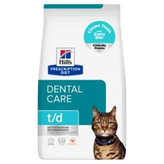 Hill's Prescription Diet t/d mit Huhn zur Zahnpflege 1,5 kg