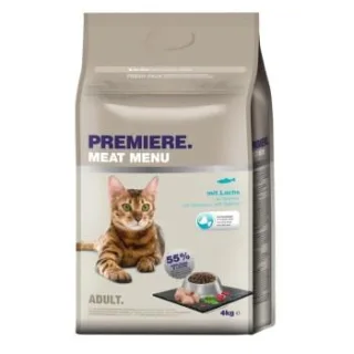 PREMIERE Meat Menu Trockenfutter Katze Adult Lachs 4 kg