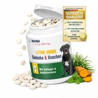 GIGI VET Aktive Hunde Gelenke & Knochen 90 Stück