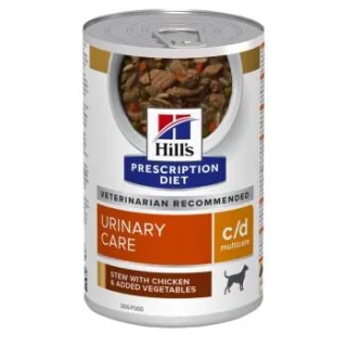 Hill's Prescription Diet c/d Multicare Canine Ragout mit Huhn und zugefügtem Gemüse 12x354 kg
