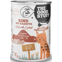 The Goodstuff RIND & KAROTTE Adult Katzen Nassfutter - 400 g