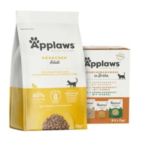 Applaws Adult Mischfütterungs-Set Applaws Adult Huhn 2kg + Applaws Multipack Adult Huhn Variation 12x70g