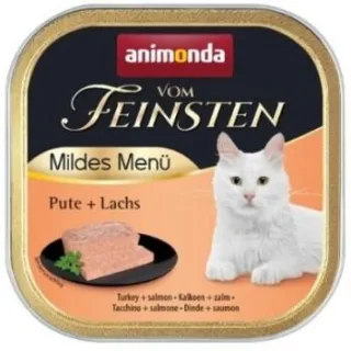 animonda Vom Feinsten Adult Pute und Lachs 32x100 g