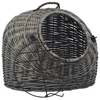 VidaXL Katzentransporter Grau 35 cm, 35 cm, 35 cm