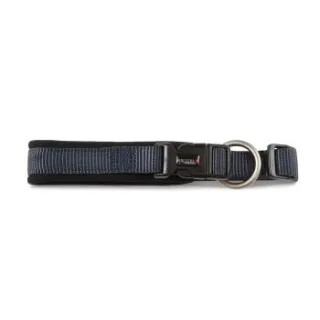 Wolters Professional Comfort Halsband extra-breit schwarz/ graphit M