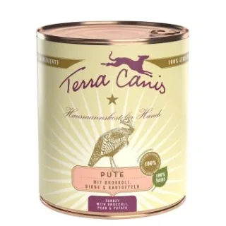 Terra Canis Classic Adult 6x800g Pute mit Brokkoli, Birne und Kartoffel