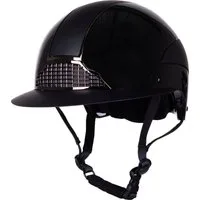 QHP Reithelm Miami Polovisier schwarz - 51-55