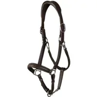 Dy'on Halfter aus weichem Leder braun, Warmblut Working by Dyon - 1 Stk