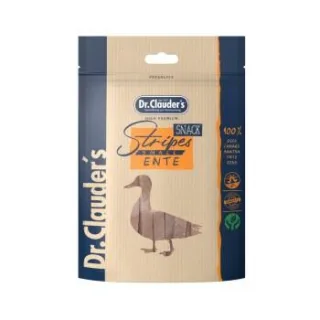 Dr. Clauder's Stripes Snack Ente - 10x 80g
