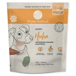 Wynn Petfood Reisetüten Nassfutter Huhn mit Quinoa