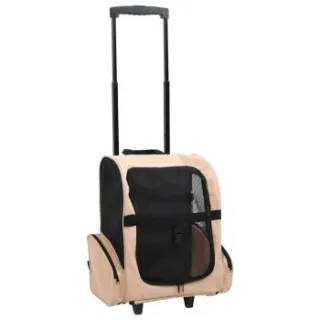 VidaXL Haustier Trolley sand