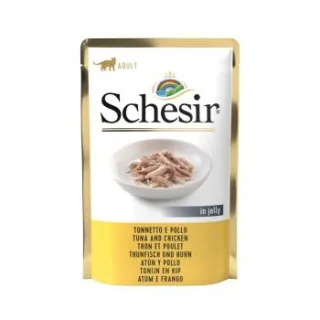 Schesir 12 x 85g Thunfisch und Huhn
