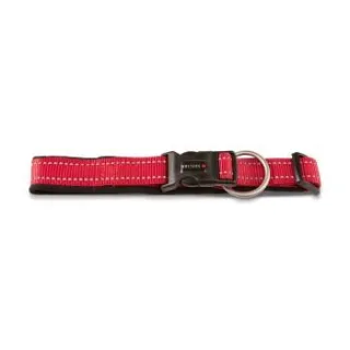 Wolters Soft & Safe Halsband Halsband Hundehalsband rot/ schwarz XXXL