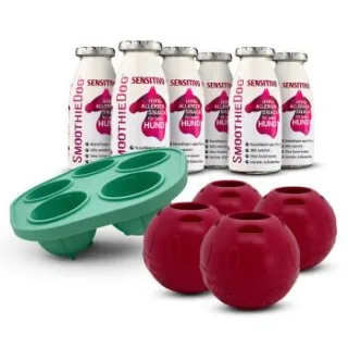 SmoothieDog Sensitivo (Pferd) 6x 250 ml + Schleckball 4 Stück