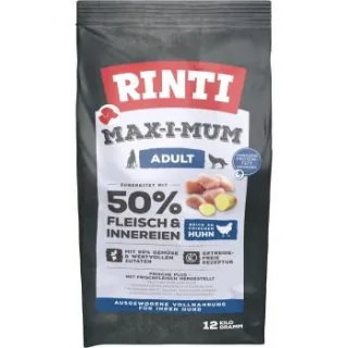 RINTI MAX-I-MUM Trockenfutter Hund, Adult Huhn 50% 12 kg