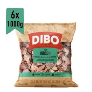 DIBO Frostfutter Hirsch 6x1 kg