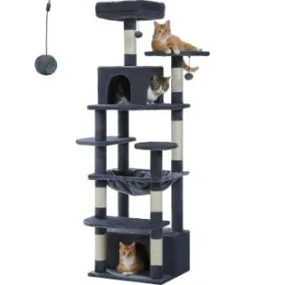 Pawz Road Kratzbaum Groß 164cm dunkelgrau