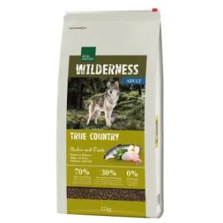 REAL NATURE WILDERNESS Trockenfutter Hund, Adult, True Country, Huhn mit Fisch 12 kg