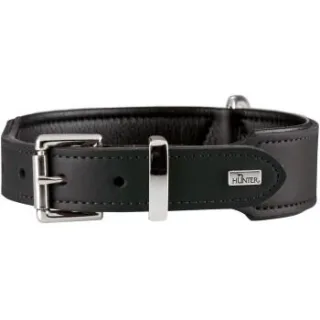 Hunter Hundehalsband basic schwarz M