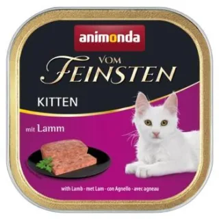 animonda Vom Feinsten Nassfutter Kitten, Lamm 32x100 g