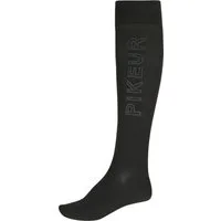 PIKEUR Socken Strass, schwarz - 41-43