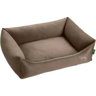 Hunter Orthopädisches Hundesofa Merida taupe 80 cm, 24 cm, 80 cm