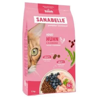 Sanabelle Trockenfutter Katze, Adult, Huhn 2x2 kg