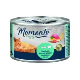 MOMENTS Adult Thunfisch und Huhn mit Schinken 12x140 g