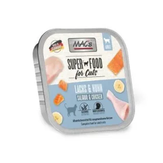 MAC's Nassfutter Katze Adult Lachs und Hühnchen 64x100 g