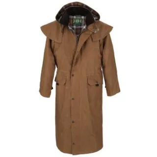 ROMNEYS Wachsmantel Edinburgh beige M - INT