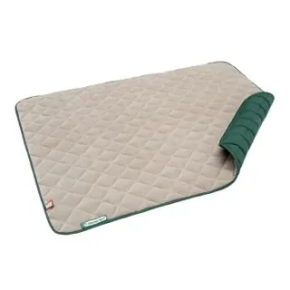 Doctor Bark Fleece Wendedecke beige /grün M