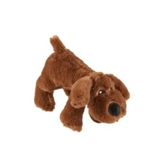 Wolters Plüschhund Hundezubehör braun M