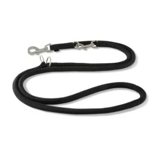 Wolters K2-Tauprogramm Führleine, Hundeleine schwarz 3 m, 1,3 cm