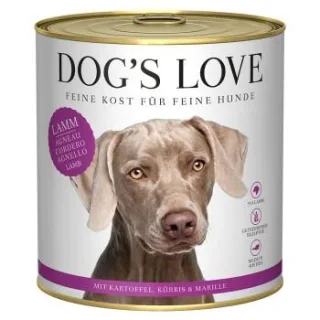 DOG'S LOVE Adult Lamm 6x800 g