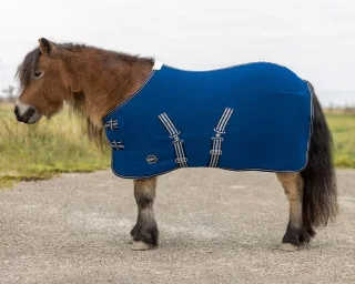 Fleecedecke Shetty mit Kreuzgurten