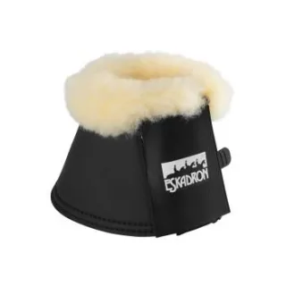 Eskadron Hufglocken Allround Lammfell schwarz XXL