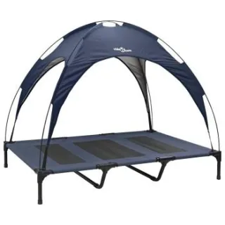 VidaXL Hundebett blau 93 cm, 1,065 m, 93 cm