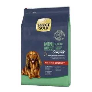 SELECT GOLD Trockenfutter Hund Complete Mini Adult Rind 10 kg