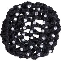 QHP Haarnetz Diamond - schwarz