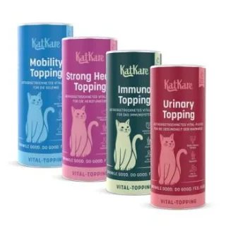 KatKare Vital Toppings Senior Box 4x90g