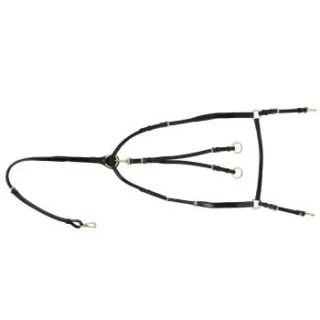 Hans Melzer Horse Equipment Hans Melzer Vorderzeug Bad Harzburg schwarz/messing Pony