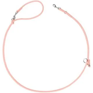 Dog Sport HUNTER verstellbare Hundeführleine soho round mini hellrosa 6 mm