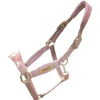 Kentucky Horsewear Halfter Velevet Unicorn Glitzer Rosa - Mini Shetty