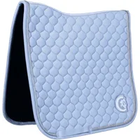 Kentucky Horsewear Dressur-Schabracke 3D Logo Onion Quilt - Full - Hellblau