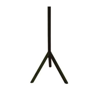 Erdtmann's Vogelhausständer, schwarz Fichtenholz, Höhe 98cm