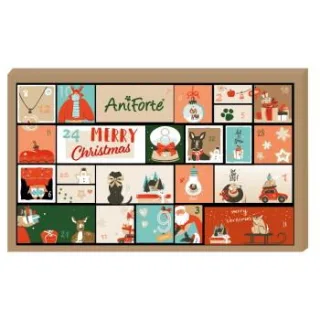 AniForte Premium Adventskalender für Hunde 2026 - XXL Hundekalender