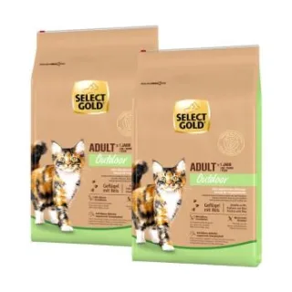 SELECT GOLD Outdoor Adult Geflügel und Reis 2x7 kg